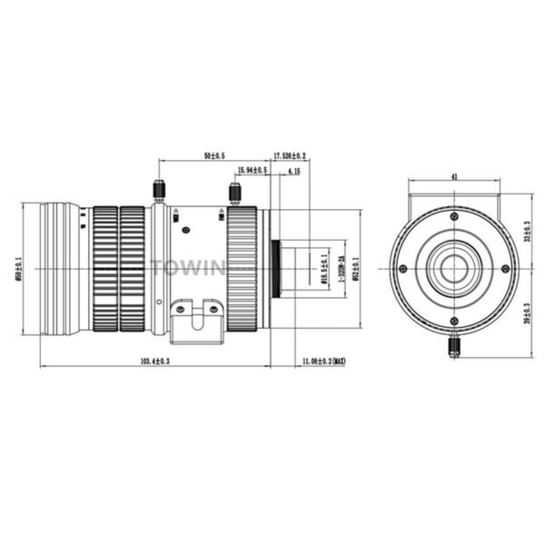 IR Corrected C-Mount Zoom Lens