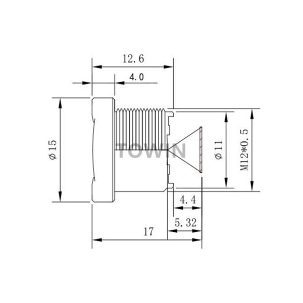 M12 Wide Angle Lens