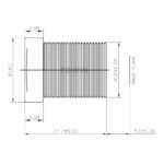 3.6mm 1/2.7” M12 Wide Angle IR Corrected Lens