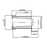1/2.7″ 6mm M12 CCTV Lens | 5G F1.4 Industrial Lens