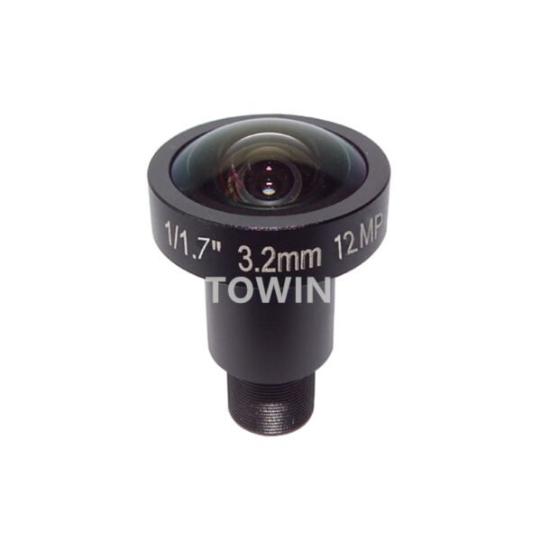 3.2mm 108° 8MP M12 Wide Angle Lens | IR Corrected CCTV Automotive Lens