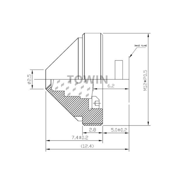 M12 Pinhole Lens