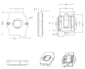 IR cut filter removable for day an night cctv
