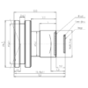 2.8mm IP67 M8 Automotive Lens