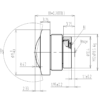 210° M12 Fisheye Lens | 8MP CCTV Lens