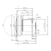 1.8mm 195° M12 Fisheye Lens