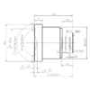 1/3″ 2.7mm M12 Wide Angle Lens