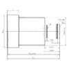 1/3″ 4mm M12 Wide Angle CCTV Lens