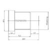 1/2.7″ 2.8mm 140° Wide Angle M12 IR Corrected Lens