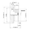 1/4″ 1.1mm 168° M12 Wide Angle Lens