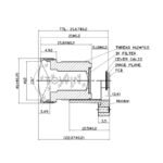 1/3″ 2.8mm M12 Wide Angle CCTV Lens