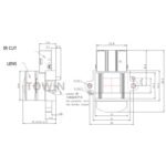 2.1mm 1/2.9″ M12 Wide Angle Lens