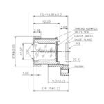 3.7mm 1/3.2″ M12 Wide Angle Lens