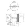 4.3mm 1/2.7″ Low Distortion M8 miniature Lens