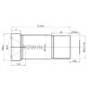6mm 1/2.5″ M12 IR Corrected CCTV Lens