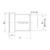 16mm M12 IR Corrected Low Distortion Lens