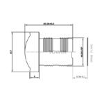 2.1mm 160° M12 Wide Angle CCTV Lens