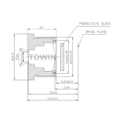 M12 Machine Vision Lens