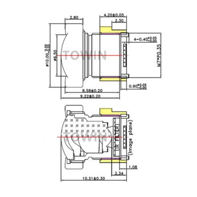 M7 Wide Angle Medical Endoscope Lens