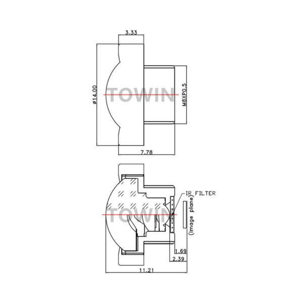 Wide Angle Endoscope Lens
