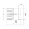 12MP 8mm CS-Mount FA Lens | 1/1.7" F1.8 IR Corrected Lens