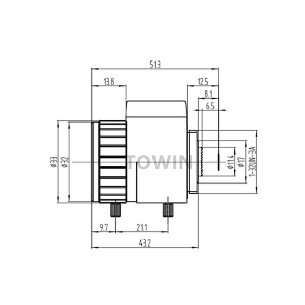 2.8-12mm CS Mount CCTV Lens | F1.4 IR Corrected Lens