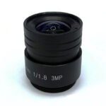 5.5mm F1.2 CS-Mount CCTV Lens | 1/1.8" Low Distortion Lens