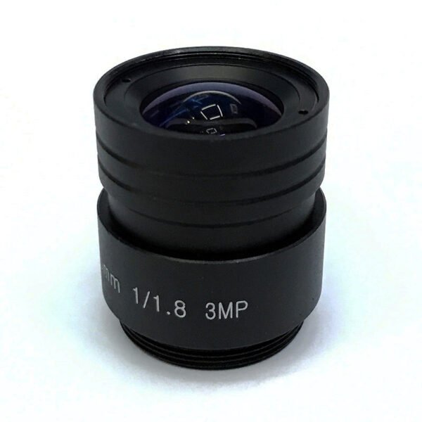 5.5mm F1.2 CS-Mount CCTV Lens | 1/1.8" Low Distortion Lens