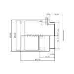 8mm CS-Mount FA Lens | 1/2.5" F1.2 IR Corrected