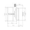 6mm 3MP CS-Mount IR Corrected Lens | 1/2.5″ CCTV Lens