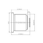 Low Distortion Industrial Lens