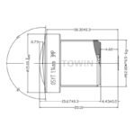 1.14mm M12 Fisheye Lens | 190° Automotive Lens