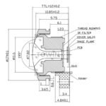 4MP 1.0mm M12 Fisheye Lens | 205° Drone UAV Lens