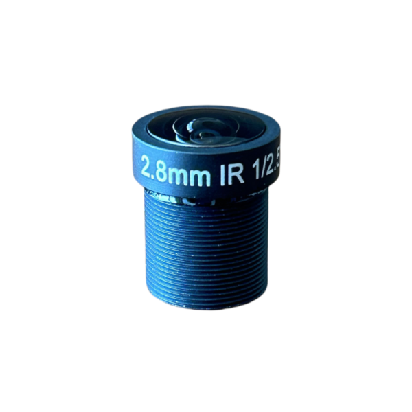 2.8mm M12 Fisheye Lens 12.5″ Security & Drone Lens