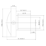 8MP 1.9mm M12 Fisheye Lens | 181° IR Corrected Drone Lens