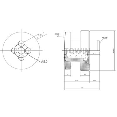 3.7mm M12 Ultra-Short Lens | 1/3″ Micro Pinhole CCTV Lens