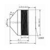 3.5mm F2.5 M12 Wide Angle Lens | 1/3″ Pinhole CCTV Lens