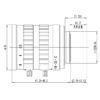 5MP 25mm C Mount ITS Lens | 2/3″ F1.2 Machine Vision FA Lens