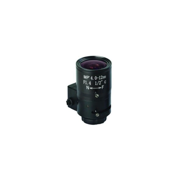 4-12mm CS Mount Varifocal CCTV Lens | F1.6 IR Corrected Lens