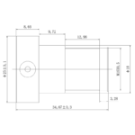 20MP 7mm M16 Lens | 1″ Large Format Low Distortion Lens