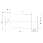 1/2″ Sensor Low Distortion Lens | 35mm M12 Telephoto Lens