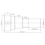 2/3″ Low Distortion Lens | 12MP 50mm M12 Lens