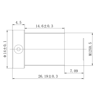 8mm M12 Automotive Lens | 1/2″ IR Corrected Drone Lens