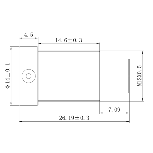 8mm M12 Automotive Lens | 1/2″ IR Corrected Drone Lens