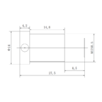6mm M12 Drone Lens | 1/2″ Automotive Lens