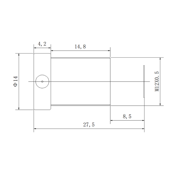 6mm M12 Drone Lens | 1/2″ Automotive Lens