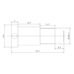 12MP 8mm M12 ITS Lens | 1/1.8" F1.8 IR Corrected Lens