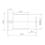 12mm M12 Lens | 1/2.5″ Machine Vision CCTV Lens