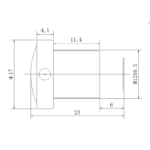 6MP 4mm M12 Wide Angle Lens | 1/1.8" Automotive & CCTV Lens