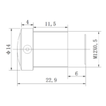 8MP 4mm M12 Wide Angle Lens | 1/1.8" 4K Industrial & ITS Lens